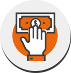 Long Term Solar Power Cost & Savings Icon